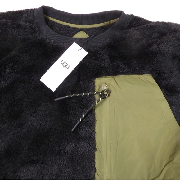 UGG Niko Sherpa Fleece Pullover & Track Jogger Pants Joggers Set NWT - Picture 3 of 14